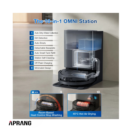 فروش محصولات اکووکس مدل DEEBOT T80 OMNI فروش محصولات اکووکس مدل DEEBOT T80 OMNI